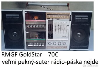 predám kotúčový magnetofón Telefunken - 3