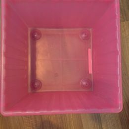 Úložné boxy pre deti na kolieskach ružové Ikea - 3