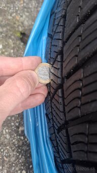 Plechové disky 5x112, NOVE + pneu zimné 205/60/R16 XL - 3