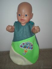 Spacie vaky pre 43 cm baby born bábiky - 3