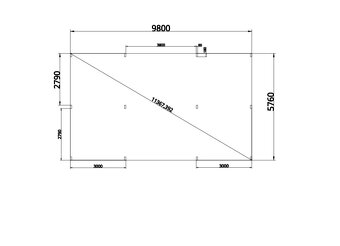 Hlinniková Konštrukcia haly/Garáže 10x6m - 3
