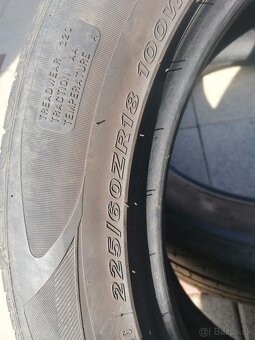 Predám  letné pneumatiky z Hondy CRV   225/60 r 18 - 3