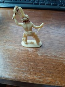 Figúrka Indiána - vyrobené v Západnom Nemecku - 3