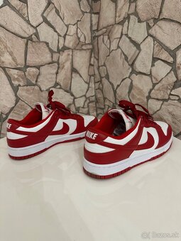 Nike Dunk Low white/red 44.5 - 3