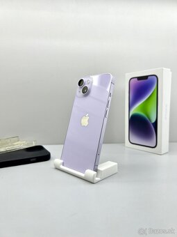 iPhone 14 PURPLE 256GB ORIGINÁL STAV + PRÍSLUŠENSTVO - 3