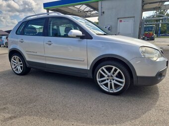Predám Volkswagen Polo Cross 1.4 benzín,Klíma,Tempomat,8xgum - 3