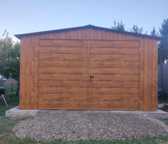 Plechová Garáž 3x5 - doprava montáž grátis po Slovensku - 3