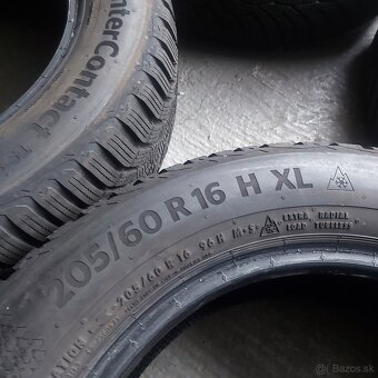 Zimná sada pneumatík Continental 205/60 R16 - 3