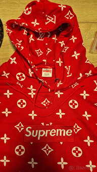 Louis Vuitton Supreme set - šnúrky Supreme zdarma - 3