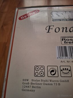 Nerezový fondue - horúca čokoláda - 3