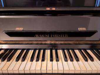 Pianino/klavír August Förster - 3