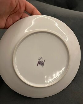 6ks + 1ks retro sada porcelan. tanierov - 3