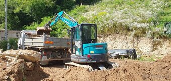 Výkopové práce, Nákladná autodoprava, Hydraulická ruka - 3