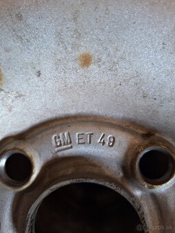 Predám disky/plecháče  R14-4x100 - 3