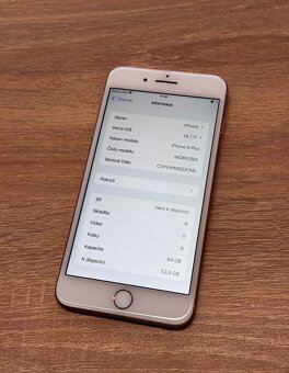 Predám - Apple iPhone 8 plus 64GB GOLD - 3