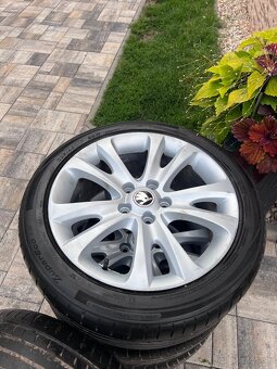 Original Škoda disky/elektrony 5x112 r17 - 3