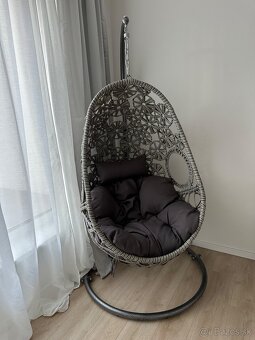 Závesné hojdacie kreslo - 3
