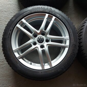 Elektróny Dezent R17 5x112 BMW radu 3 zimná sada - 3