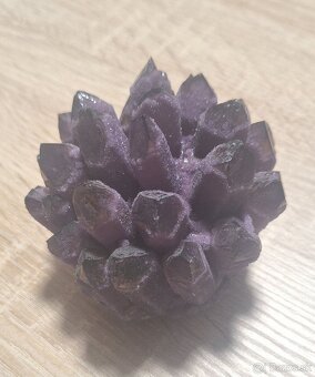 Prírodný Fialový Ametyst Phantom - typ 1 - 3