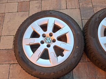 Orig. hliníkové disky VW R15, 5x100 - 3
