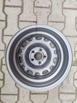 Plechovy disk 5x100 R14 6Jx14 H2 ET43 - 3