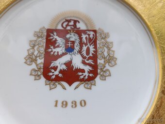 Starý patriotický tanier, Československá republika - 3