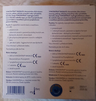 Vincentka Nasalis Štartovacia Balíček - 3