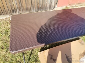 Rozkladací ratanový stôl - 3