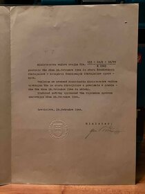 Dokumenty, písomnosti Ľudovít Krampl - KÚPIM - 3