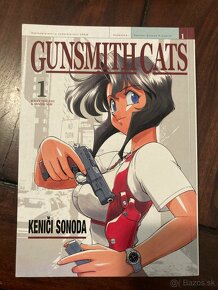 Manga - Stačí Jen zabíjať, gunsmith cats, gantz - 3