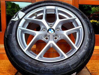 alu R17 5x112, senzory, zimné pneu, BMW X1, X2 - 3