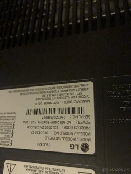Predám funkčný bezchybný TV LG 32D320-2A za 80e, dovoz +8e - 3