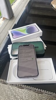 Apple iphone 14 128gb, purple - 3