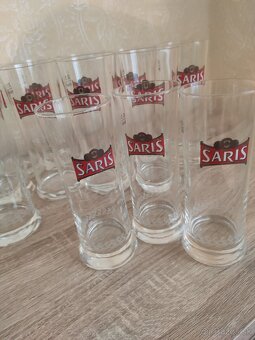 Šariš sklenene pivove pohare 0,5 l a 0,3l. - 3