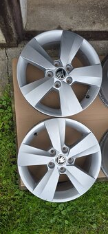 5x112,r16-originál Škoda-6J,et48-top stav - 3