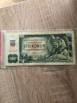 Československé Bankovky 100 Kčs - 3