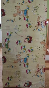 Detská drevená postieľka a detský matrac 120 x 60 cm - 3