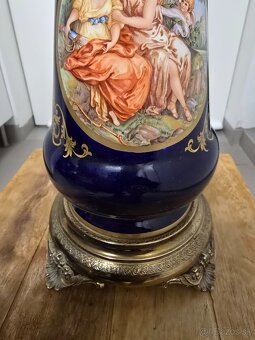 Porcelánová lampa. - 3