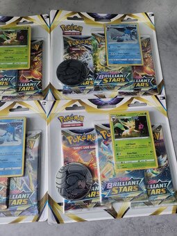 Pokémon -3 pack blister BRILLIANT STARS - 3