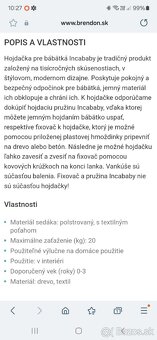 Predám detskú hojdačku - 3