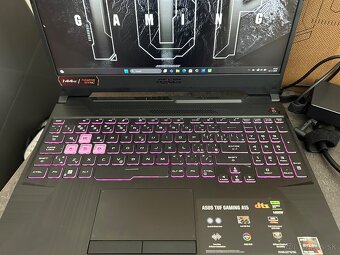 Herný notebook: Asus TUF Gaming A15 Herná myš: Glorious Mod - 3