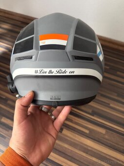 INTEGROVANÁ MOTOCYKLOVÁ PRILBA AIROH VALOR CRAFT ,z intercom - 3