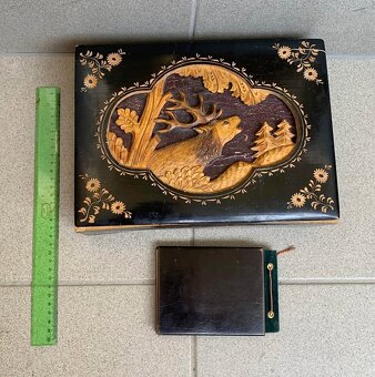 Starozitna krabicka a zapisnik prva republika polovnicky mot - 3