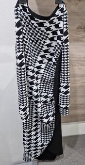 Šaty čiernobiele - 3
