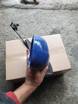 Vw Golf IV Spätné zrkadlo pravé modré - 3