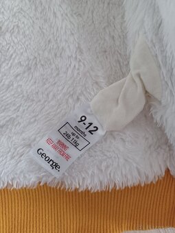 Žltá mikina zateplená - 3