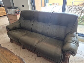 Kožená sedacia súprava 3+2+1 - 3