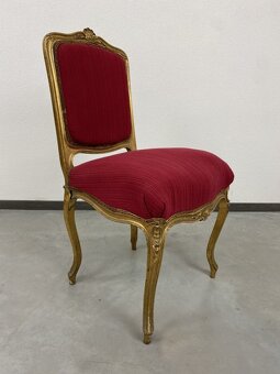 Rokokové stoličky 2ks okolo r.1780 - 3