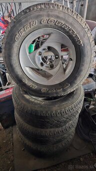 Disky 5×139,7 s pneu TOYO 225/70 R15 – Kia Sportage - 3