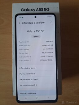 Samsung Galaxy A53 5G 6GB/128GB 64Mpx+32Mpx Selfie, Dual SIM - 3